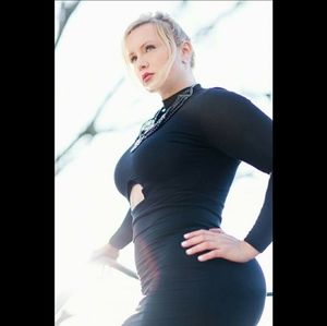 Cutout Dress for Curves